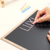 BẢNG ĐEN VIẾT PHẤN 1 MẶT MICA  A4 CAO CẤP - LUXI DECOR