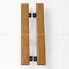 Tay Nắm Cửa - Màu Vàng Nâu 104 - Có Khắc Theo Yêu Cầu - Pad Lệch - Luxi Decor