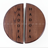 TAY NẮM CỬA HÌNH BÁN NGUYỆT GỖ SỒI TỰ NHIÊN GIÁ RẺ TẠI XƯỞNG - LUXI DECOR