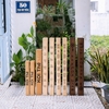 TAY NẮM GỖ CHO CÁC LOẠI CỬA KÍNH, KHẮC NỘI DUNG THEO YÊU CẦU (GỖ SỒI/OAK) - LUXI DECOR