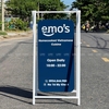STANDEE SẮT CHỮ A TREO DECOR NHÀ HÀNG, QUÁN CÀ PHÊ - LUXI DECOR