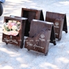 STANDEE GỖ MINI KỆ HOA - LUXI DECOR