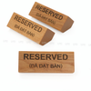 BẢNG GỖ ĐỂ BÀN RESERVED - LUXI DECOR