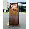 Standee Gỗ Mặt Mica - In Logo Theo Nội Dung Yêu Cầu - Luxi Decor