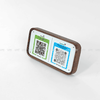 BẢNG QUÉT MÃ QR HÌNH CHỮ NHẬT KHUNG GỖ NAM CHÂM