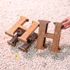 Tay Nắm Cửa Chữ H - Thiết Kế Chữ Yêu Cầu - Gỗ Sồi - Luxi Decor