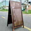 Standee Gỗ Mặt Mica - In Logo Theo Nội Dung Yêu Cầu - Luxi Decor