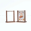 MENU GIÁ TREO ĐẾ BẰNG BỎ VỪA GIẤY A4, A5, A6 - KHẮC LOGO -  LUXI DECOR