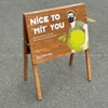 STANDEE GỖ NHỎ GỌN TIỆN LỢI - LUXI DECOR