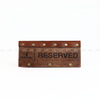 BẢNG RESERVED KẸP DA - LUXI DECOR