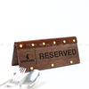 Bảng Trang Trí Reversed Quai Da - Đã Đặt Bàn - Khắc Logo Theo Yêu Cầu - LUXI DECOR