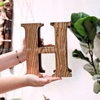 Tay Nắm Cửa Chữ H - Thiết Kế Chữ Yêu Cầu - Gỗ Sồi - Luxi Decor