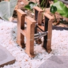 Tay Nắm Cửa Chữ H - Thiết Kế Chữ Yêu Cầu - Gỗ Sồi - Luxi Decor