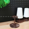GIÁ ĐỠ LY GỖ VENEER TIỆN LỢI - NHỎ GỌN - LUXI DECOR