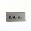 [FREE KHẮC LOGO] THẺ BÀN INOX ''RESERVED'' - LUXI DECOR
