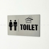 Bảng Inox Toilet