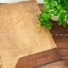 MENU GỖ MAY DA BÒ THẬT 100% - LUXI DECOR