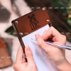 Kẹp Bill - Kẹp Menu Da Bò - Hiện Đại - Khắc Logo Theo Yêu Cầu - LUXI DECOR