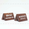 Bảng Để Bàn V Ngược - Reversed - Đã Đặt Bàn - In Theo Yêu Cầu - LUXI DECOR