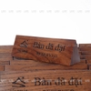 Bảng Tam Giác Khắc Laser 2 Mặt " Bàn Đã Đặt - Reversed " - Luxi Decor
