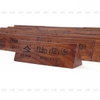Bảng Tam Giác Khắc Laser 2 Mặt " Bàn Đã Đặt - Reversed " - Luxi Decor