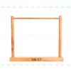 Giá Treo A4 Ngang - Khắc Logo Theo Yêu Cầu - Luxi Decor