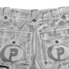 PC® WHITE SHORT OCEAN CURRENTS WASHED JEANS