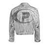 PC® WHITE OCEAN CURRENTS WASHED DENIM JACKET