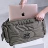 PC® THE MOSS GREEN PUFFY EXOSPHERE BAG