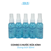 5 chai nước rửa kính chuyên dụng Solis 50ml
