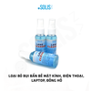 5 chai nước rửa kính chuyên dụng Solis 50ml