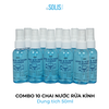 10 chai nước rửa kính chuyên dụng Solis 50ml