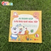 Sách Wolfoo Book - Ai đánh cắp lâu đài cát của tớ