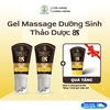(Gel ko bi lăn) Set 2 chai Gel Massage Dưỡng Sinh Thảo Dược 8S có bi lăn