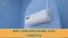 Máy lạnh Nagakawa C09R2T62 mới 2026 - ĐẢO GIÓ 4 CHIỀU MỚI
