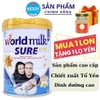 Sữa dành cho người bệnh, sau phẫu thuật, sau sinh cần phục hồi sức khoẻ Worldmilk SureGold  900g