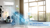 Điều hòa Daikin FTHF25XVMV (9000 BTU, 2 chiều, Inverter, R32)