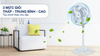 Quạt đứng Asia 6 cánh VY639990 80W