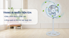 Quạt đứng Asia 6 cánh VY639990 80W