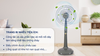 Quạt đứng Senko 3 cánh DH1600 47W cốm