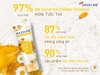 Sữa rửa mặt Hazeline làm giảm mụn mờ vết thâm nghệ hoa cúc 100g