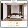 GIƯỜNG NGỦ GỖ HIỆN ĐẠI CÓ ĐÈN LED/ GGDL-KN-N01