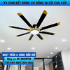 Quạt trần 8 cánh, phong cách hiện đại, mạnh mẽ - DC Inverter 75W G908