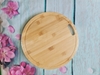 Thớt tre tròn trung KT 2525 Và KT 2828 (Có khe rãnh)