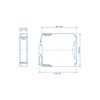 1.01.0210.20200 | Ixxat CAN-CR100 - CAN/CAN FD Repeater, 2 Ports, Screw Terminals, No CAN Termination, 1 kV Isolation | Aucontech Vietnam