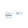 1.04.0076.04000 | Ixxat CAN Adapter Cable M12 to D-Sub 9 (0.3 m) | Aucontech Vietnam