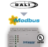 INMBSDAL1280200 - DALI to Modbus TCP Server Gateway - 2 channels