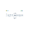 INKNXMBM1000200 | Modbus RTU Client to KNX TP Gateway - 100 points | Aucontech Vietnam