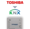 Toshiba VRF and Digital systems to KNX Interface with Binary Inputs