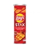 Lay's Stax Khoai Tây Miếng Vị Mực Sốt Cay 105gr T16 (Ống)